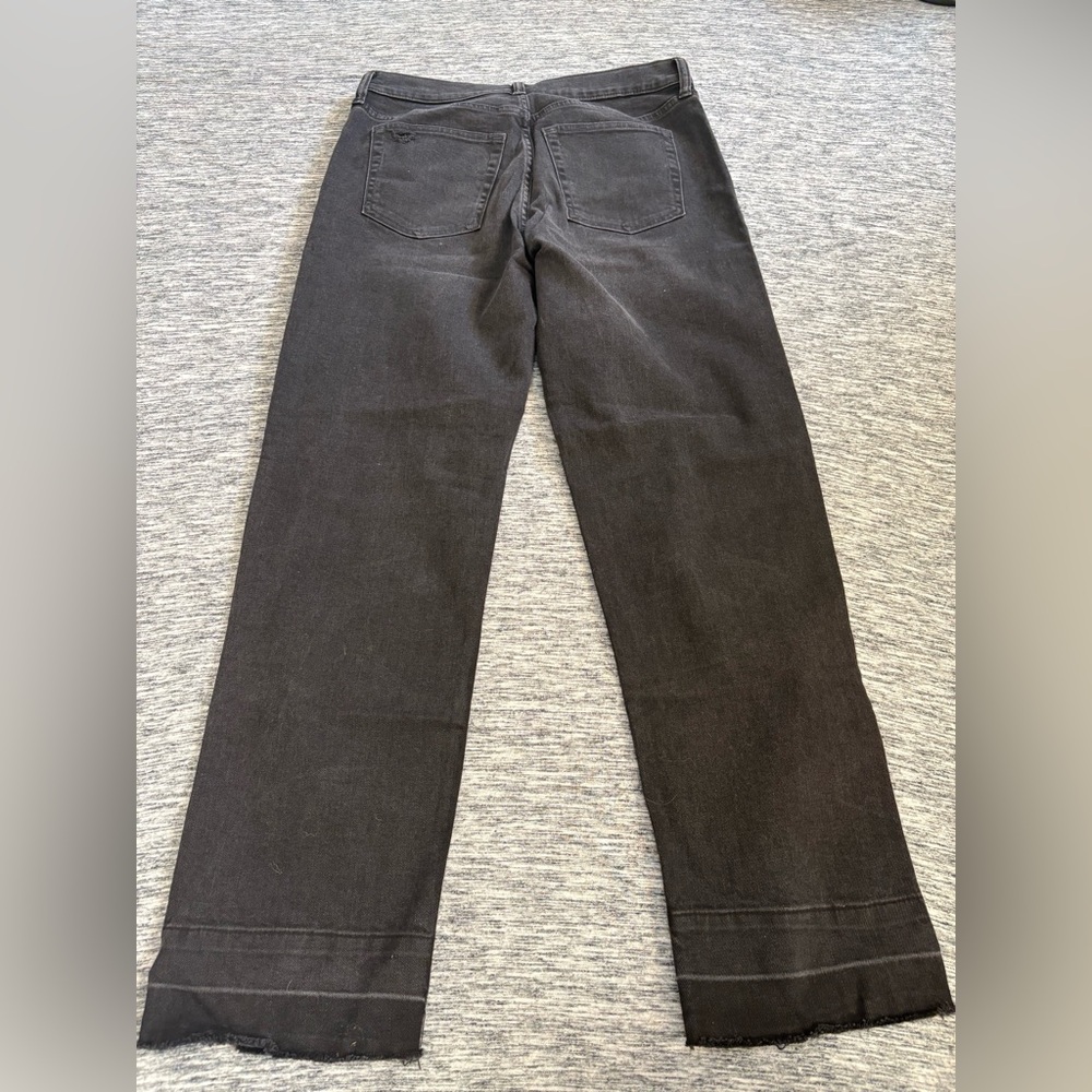 Gap Jeans Distressed Denim Cheeky Straight High Rise Size 10/30 Tall - Picture 5 of 6